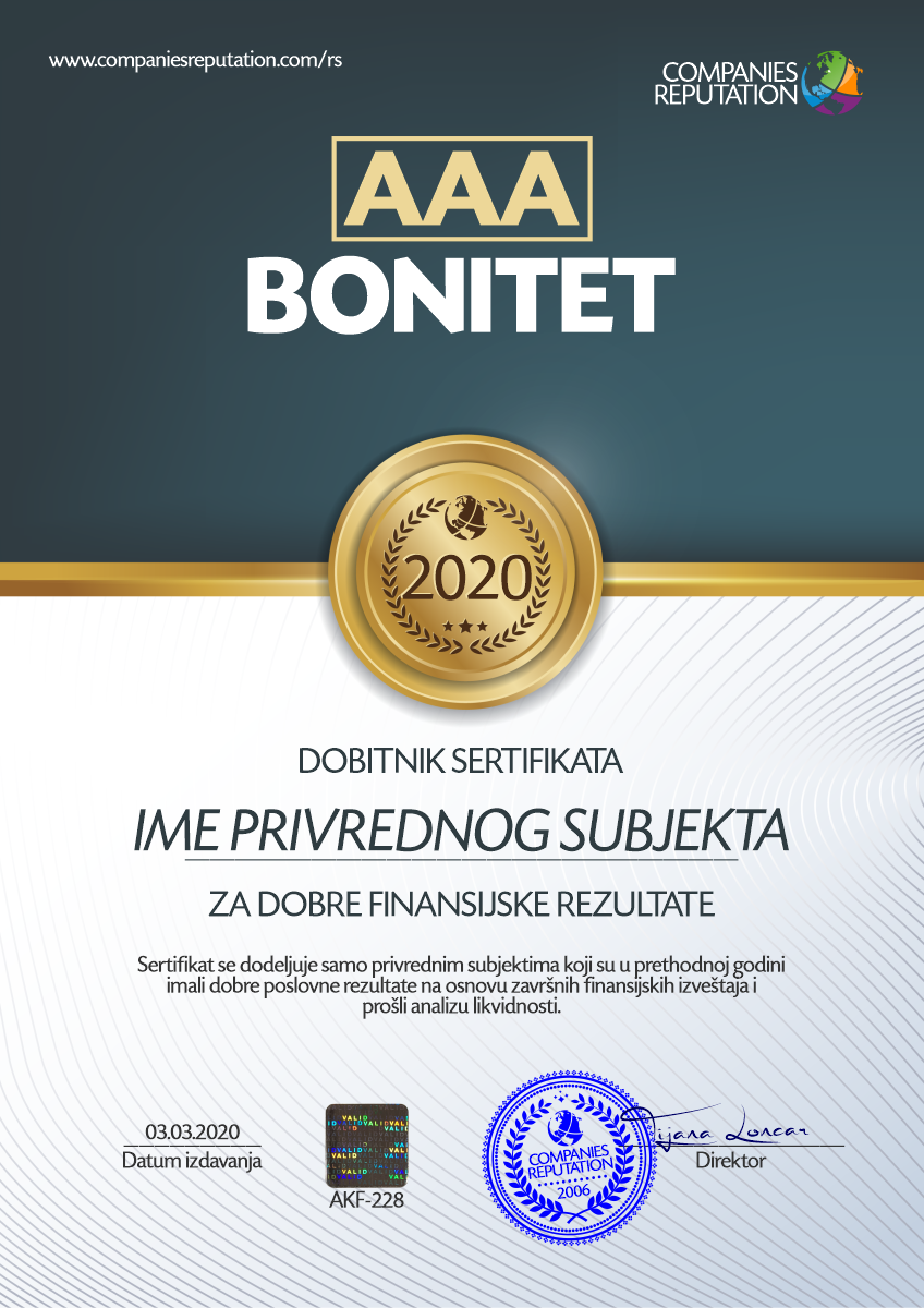 AAA-BONITET AAA-BONITET